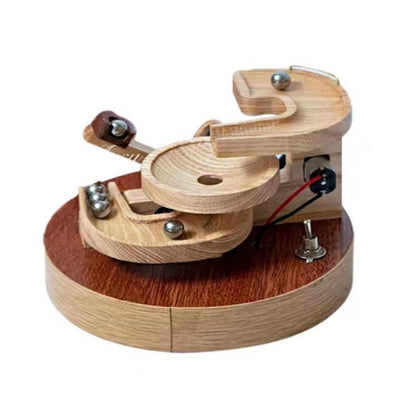 Kinetic Wood Marble Run Toy
