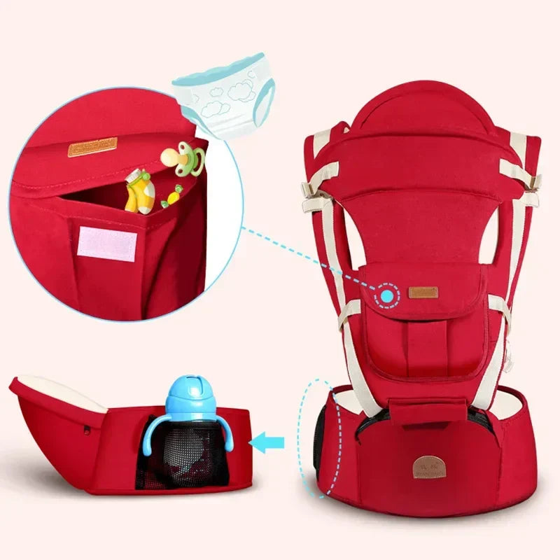 Comfortable Baby Sling 3-in-1 Ergonomic Newborn Carrier