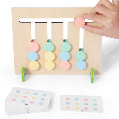 Learning Board Interactive Wooden Toy for Kids