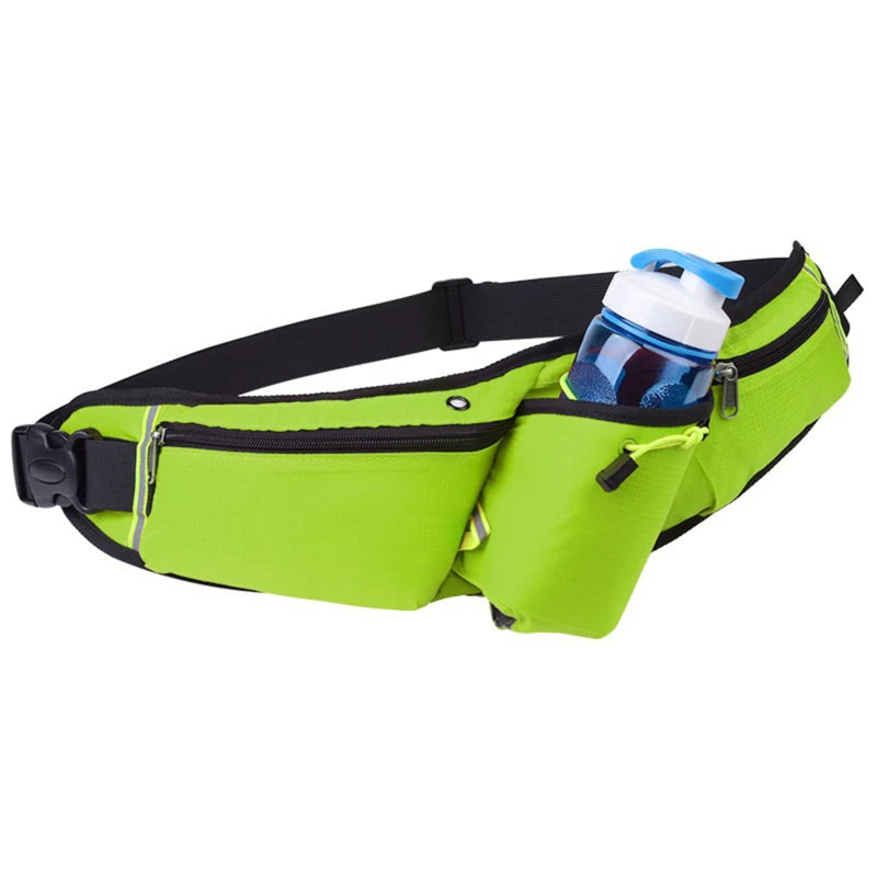 Waterproof Running Waist Pack with Bottle Holder