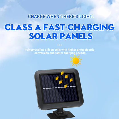 Bright Outdoor Solar Motion Light with Remote Control