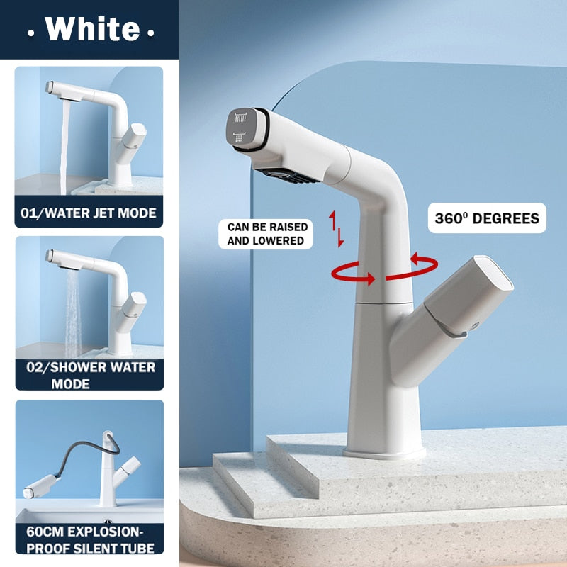 Modern 360 Rotating Kitchen Sink Faucet