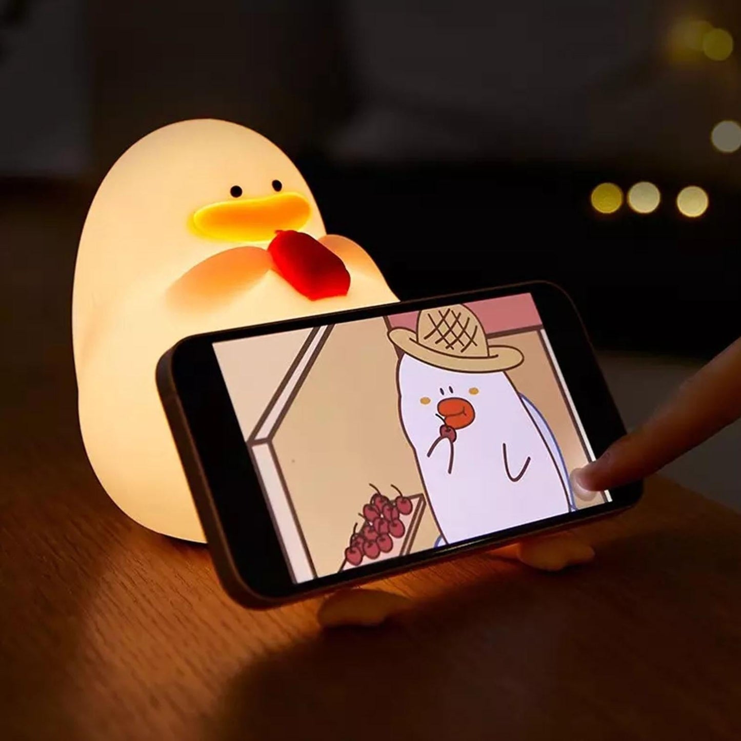 Cozy Duck LED Bedside Nightlight