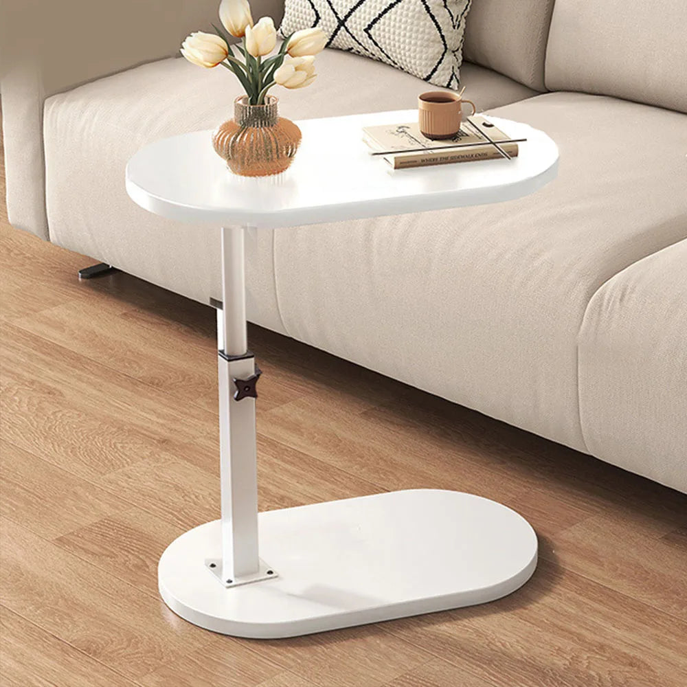 Space Saving Bedside Table with Adjustable Height