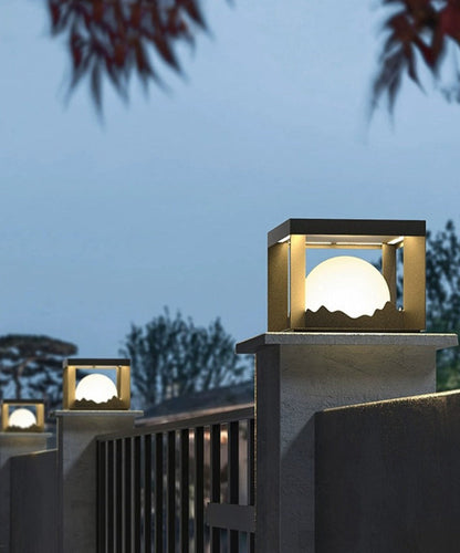Outdoor Solar Powered LED Wall Light