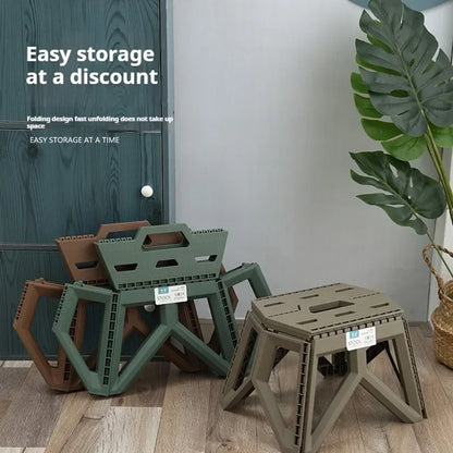 Portable Folding Camp Stool Waterproof & Heavy Duty