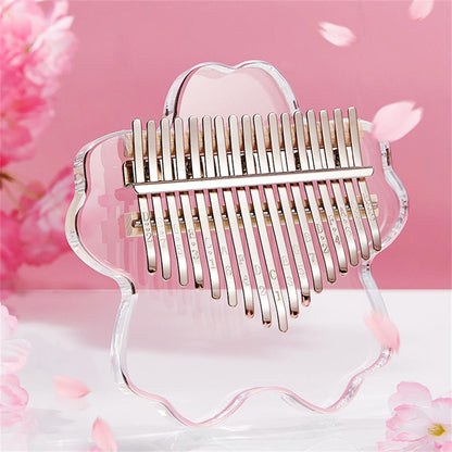 Colorful Flower Pattern Kalimba Thumb Piano