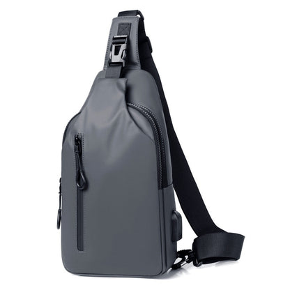 Waterproof City Crossbody Phone Bag with USB Charger