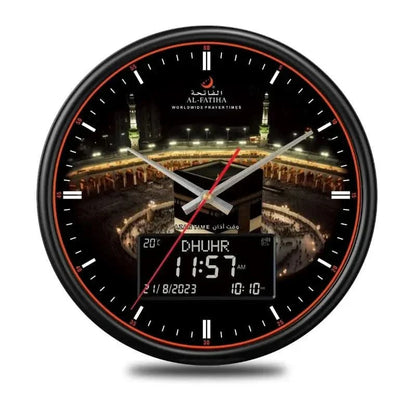 Islamic Prayer Clock with Auto Azan and 10 Sounds