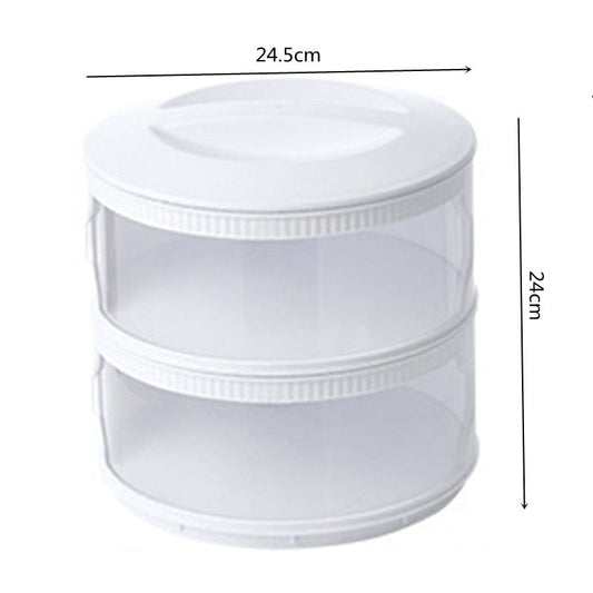 Clear Plastic Kitchen Storage Container - Fesara