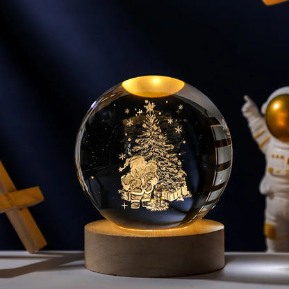 Shining Lunar Glass Orb