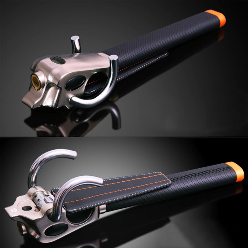 SecureGuard | Durable Heavy-Duty Steering Wheel Lock for Vehicle Safety 1