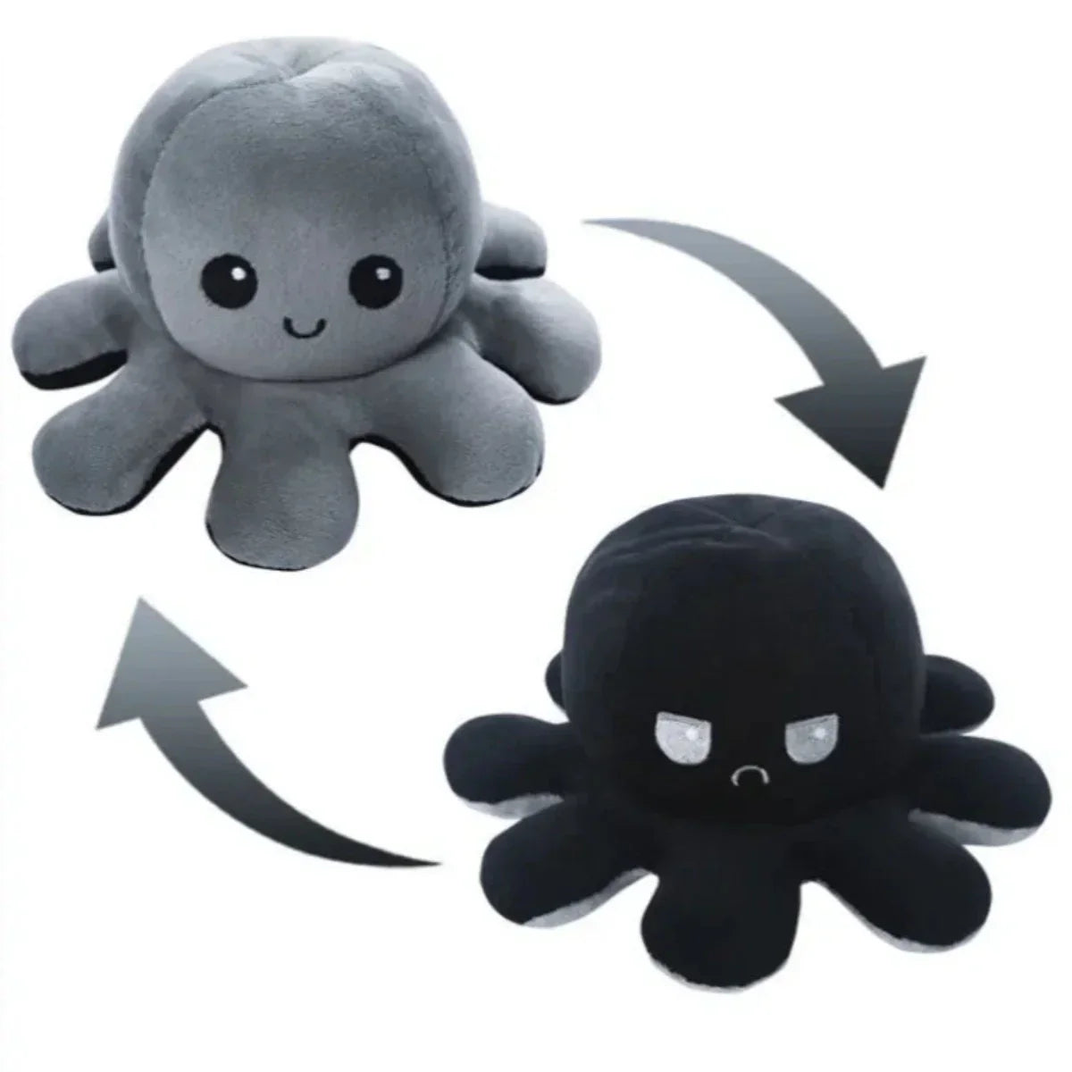 Funny Reversible Octopus Plush Toy