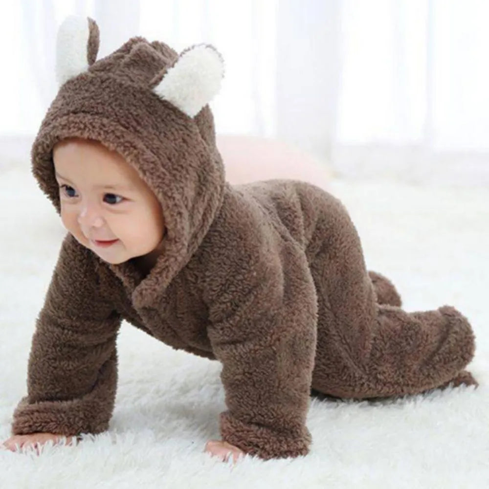 Soft Fleece Baby Sleepers for Newborn Babies - Fesara