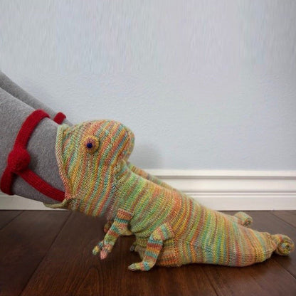 Fun Animal Print Knit Socks