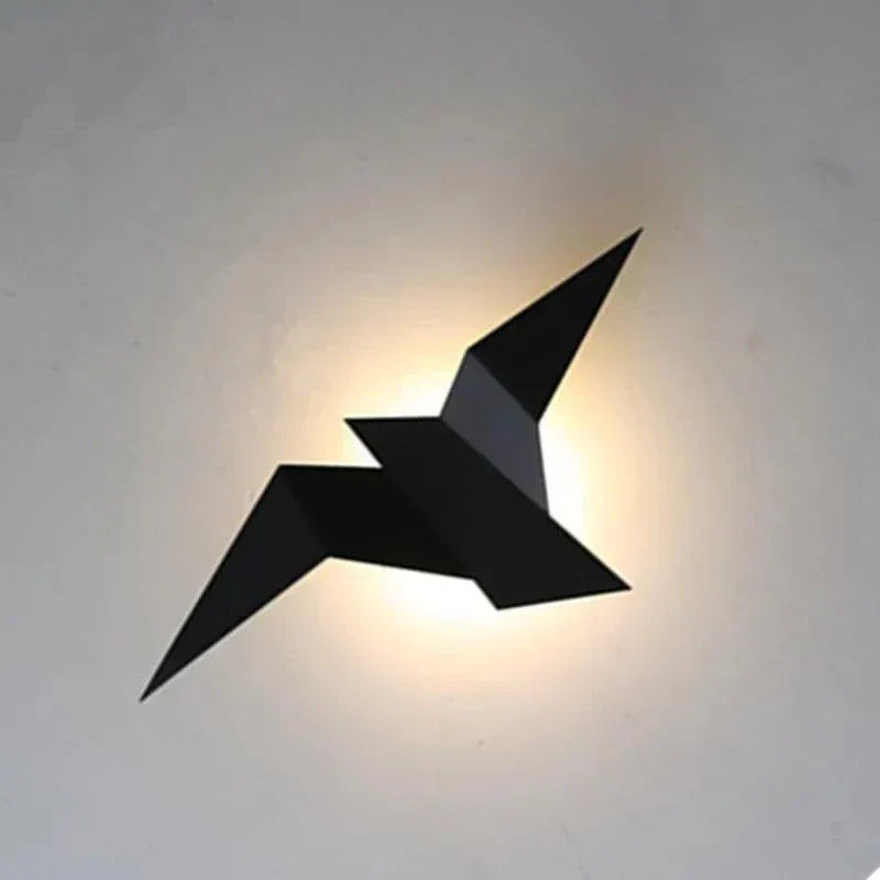 Contemporary LED Bird Wall Light