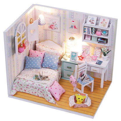 Small Japanese Model House Building Set