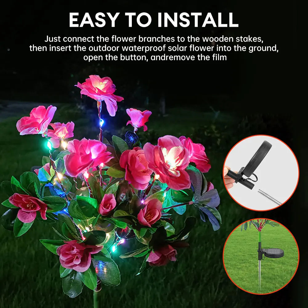 Outdoor Solar Powered LED Garden Light