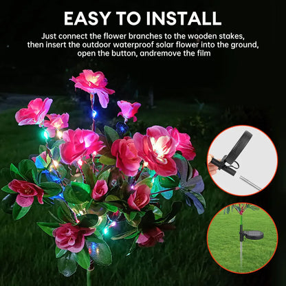 Outdoor Solar Powered LED Garden Light