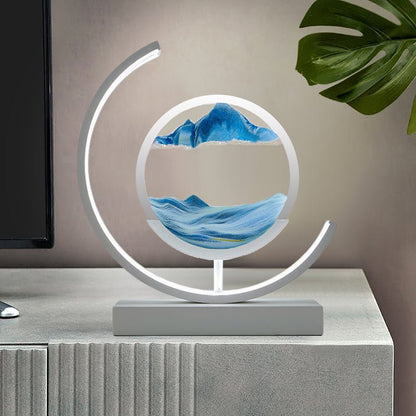 Modern 3D LED Table Lamp Elegant Home Decor