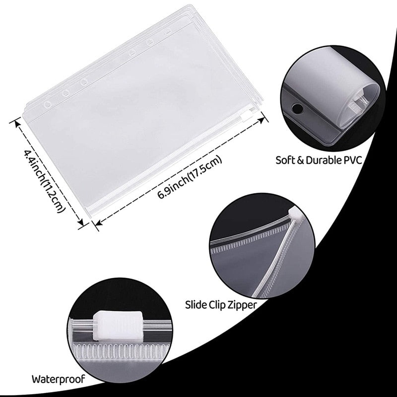 Premium Leather Wallet Notebook Organizer