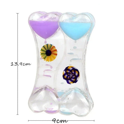 Decorative Spiral Motion Desk Clock
