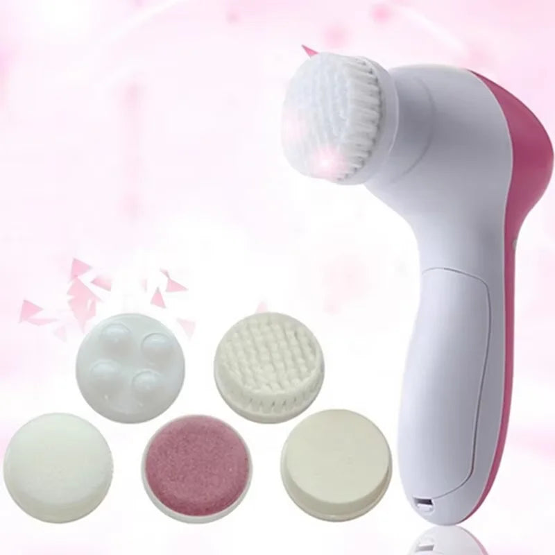 Advanced 5-in-1 Facial Cleanser and Exfoliator Tool