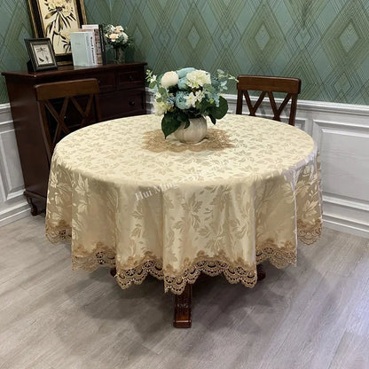 Elegant Lace Dining Table Cover