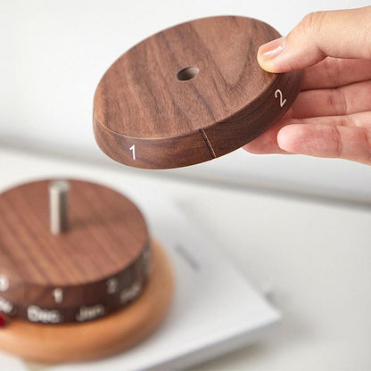 Natural Wood Desk Calendar Block