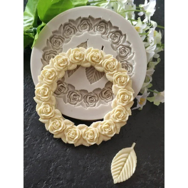 Delicate Silicone Mold for Cake Decorating