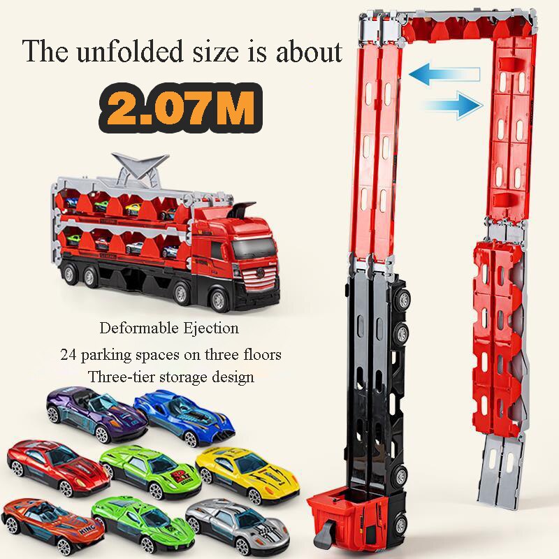 Large Collapsible Car Launch Racing Track