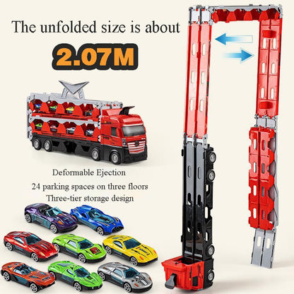 Large Collapsible Car Launch Racing Track
