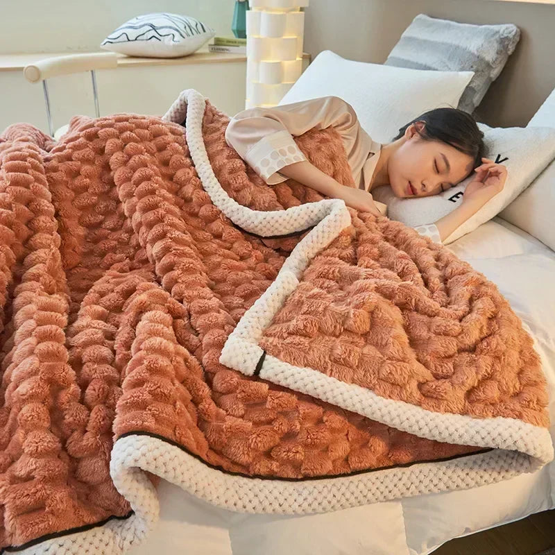 Soft Turtle Velour Throw Blanket