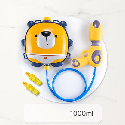 Colorful Kids Water Backpack with Squirt Gun
