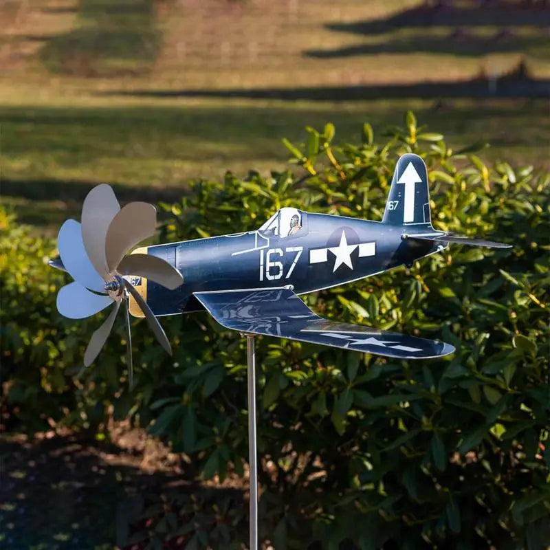 Outdoor Metal Wind Spinner Decor