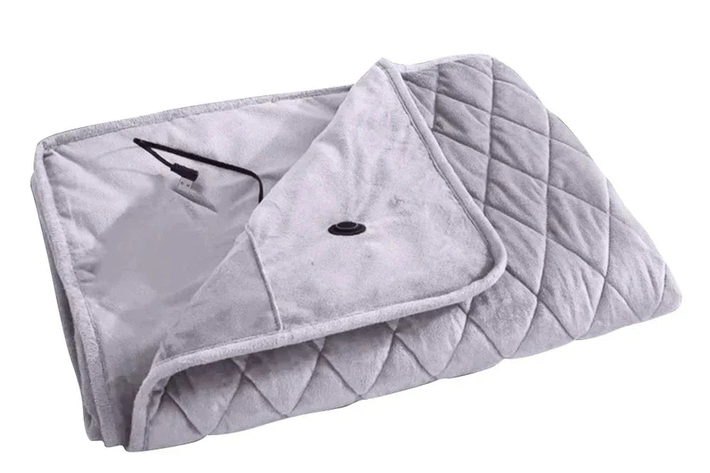 Cozy Electric Neck Scarf with USB Charger