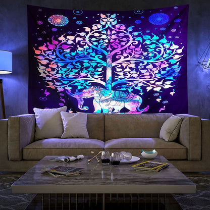 Vibrant Glow Wall Hanging Tapestry