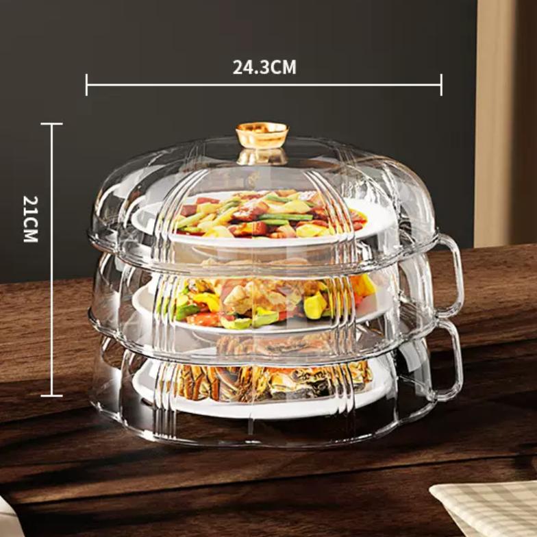 Collapsible Microwave Food Splash Guard - Fesara