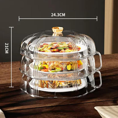 Collapsible Microwave Food Splash Guard - Fesara
