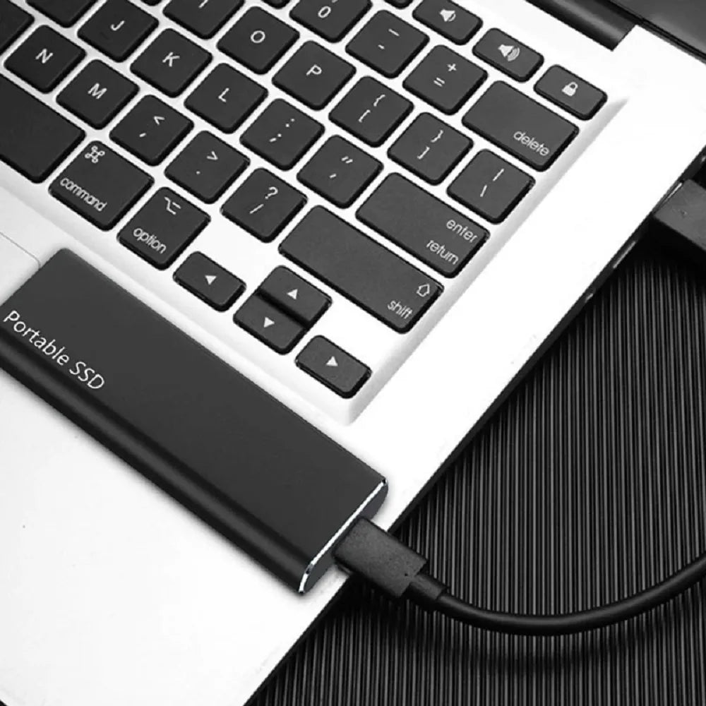 Fast 2TB USB-C Portable Hard Drive