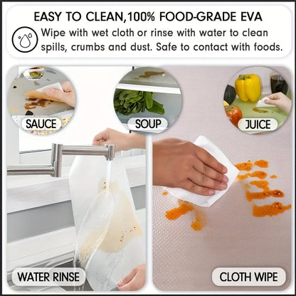 FridgeGuard 4-Piece Fridge Liner Set, Waterproof and Mold Resistant