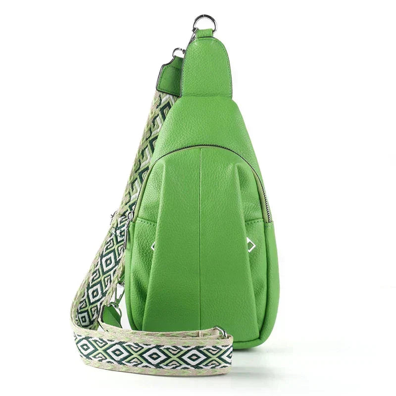 Chic Mini Leather Crossbody Purse for Women