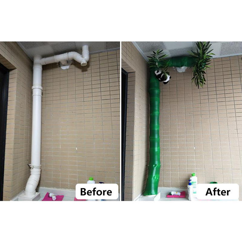 Eco Friendly Bamboo Pipe Decor