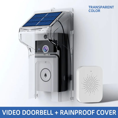Weatherproof Wireless Solar Video Doorbell Camera