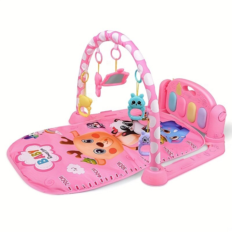 Colorful Playful Baby Activity Blanket