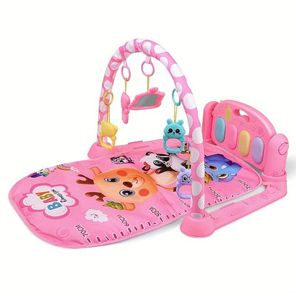Colorful Playful Baby Activity Blanket