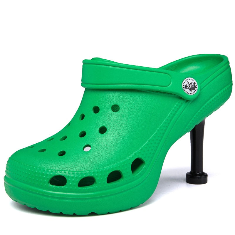 Grip Sole Summer High Heel Beach Sandals