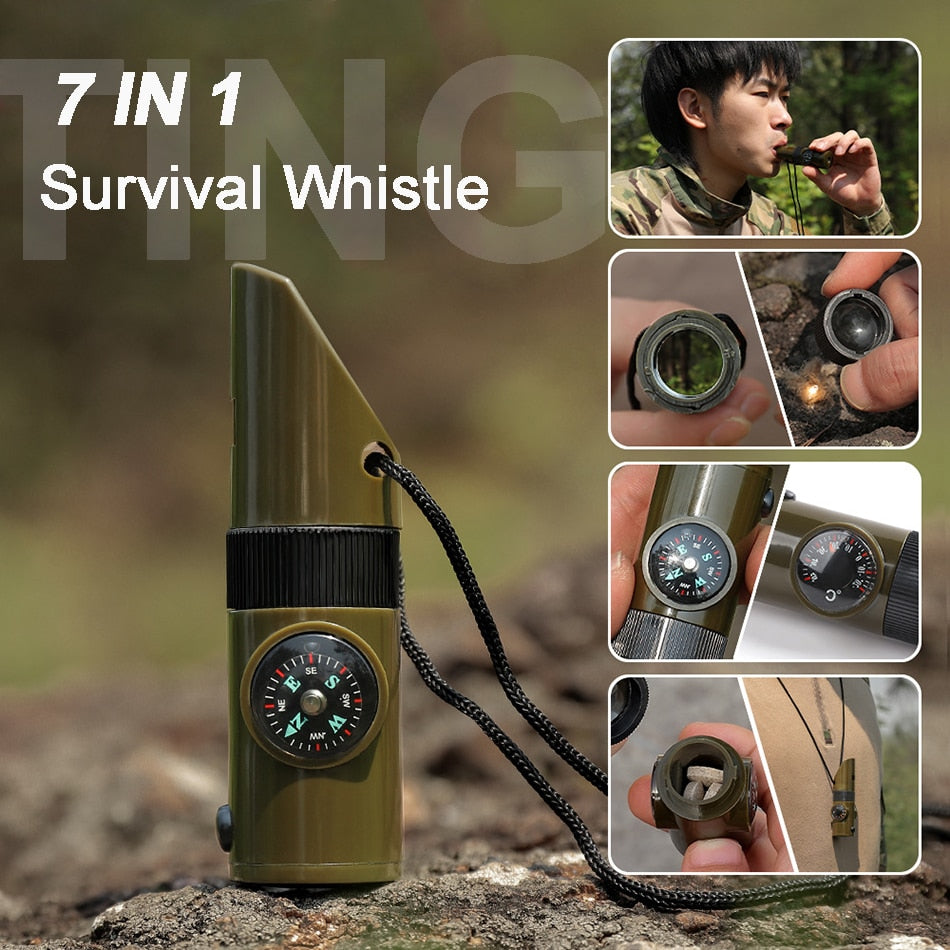 Ultimate 7in1 Multi Tool Camping Kit