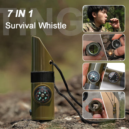 Ultimate 7in1 Multi Tool Camping Kit