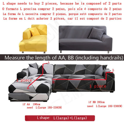 Stylish Slip Resistant Stretch Sofa Cover
